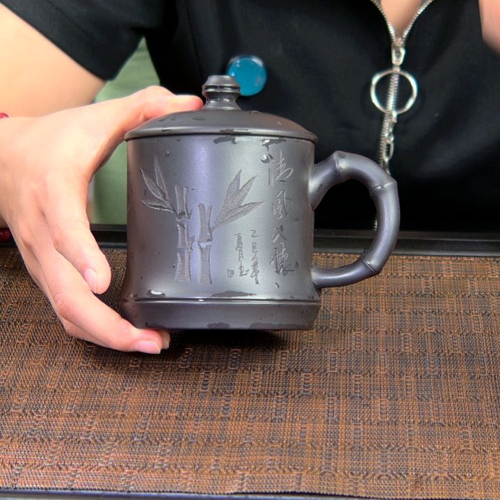 茶杯紫砂高货放漏