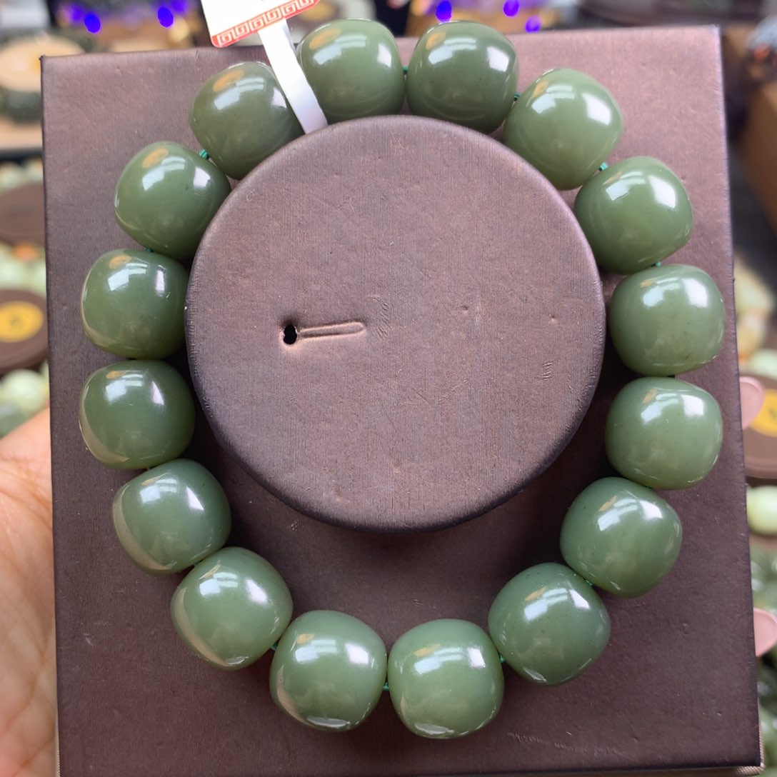 和田玉手链未镶嵌