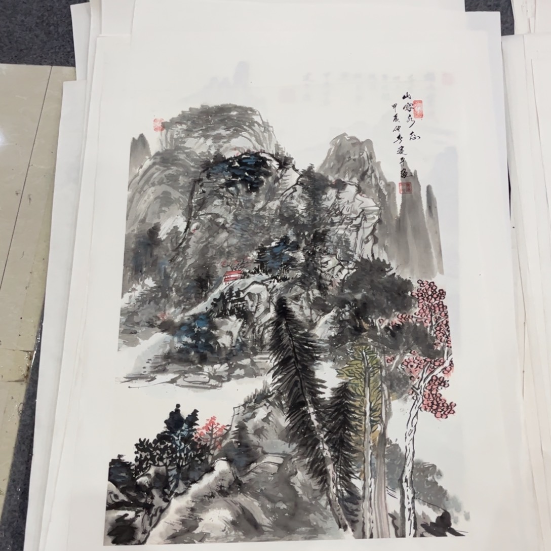 国画ZH精品国画单幅任发