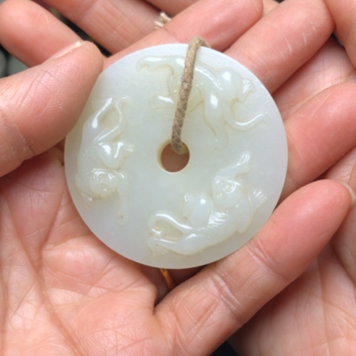 【闪购商品】和田玉（糖玉）玉壁未镶嵌