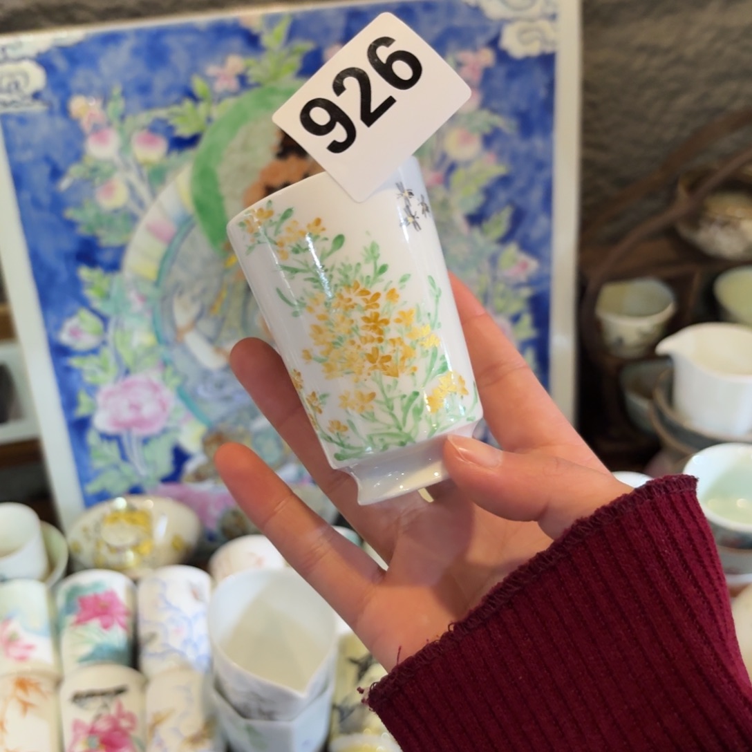 等烟雨陶瓷手作杯子926