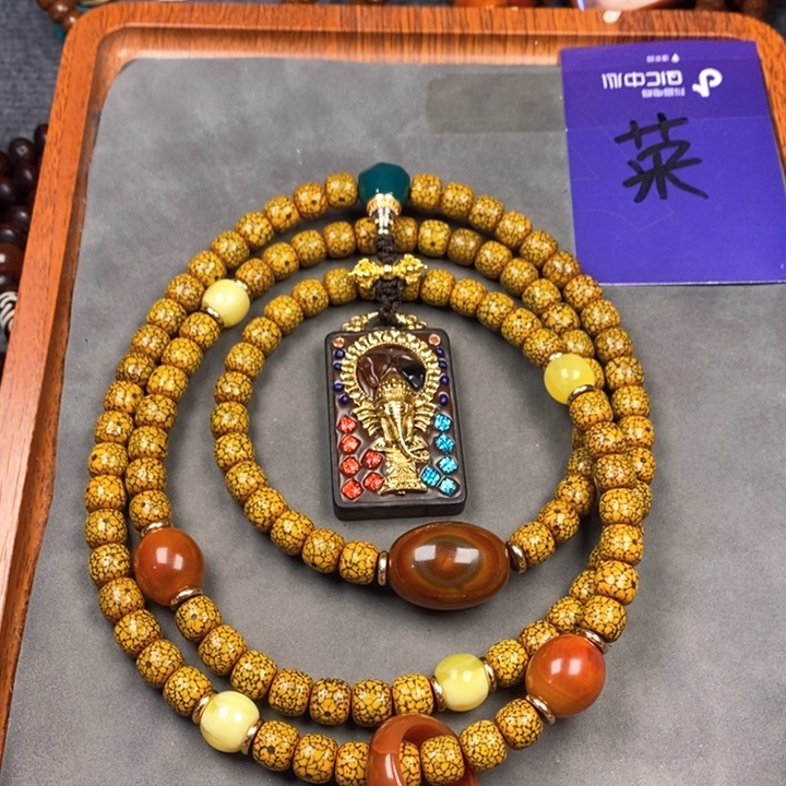 星月菩提吊坠星月