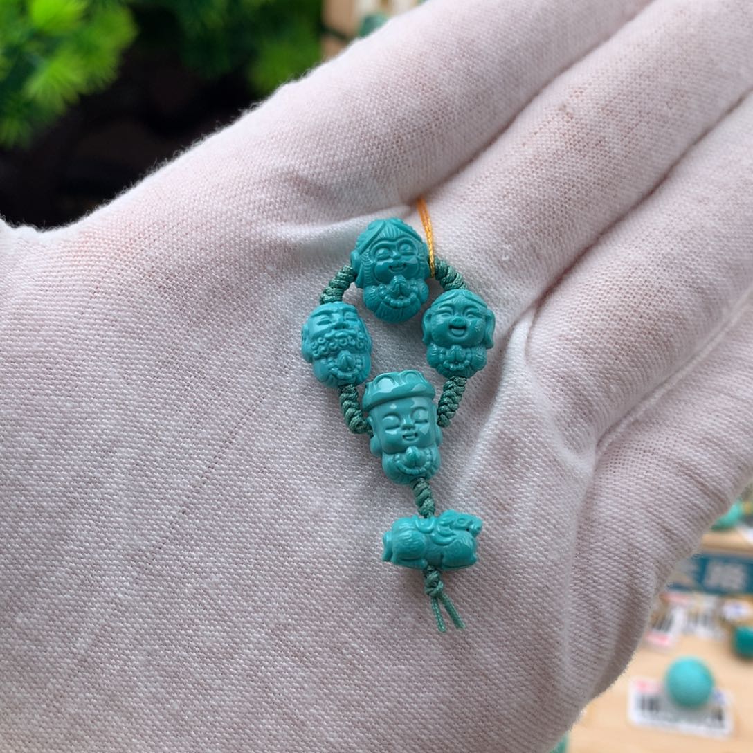 绿松石珠宝奇石未镶嵌