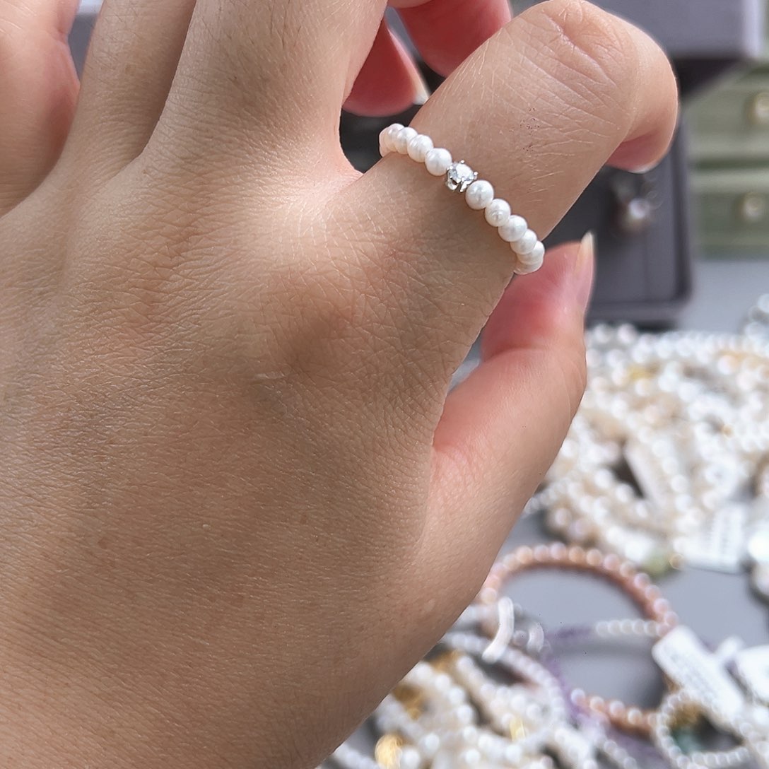 未镶嵌淡水珍珠珍珠手链