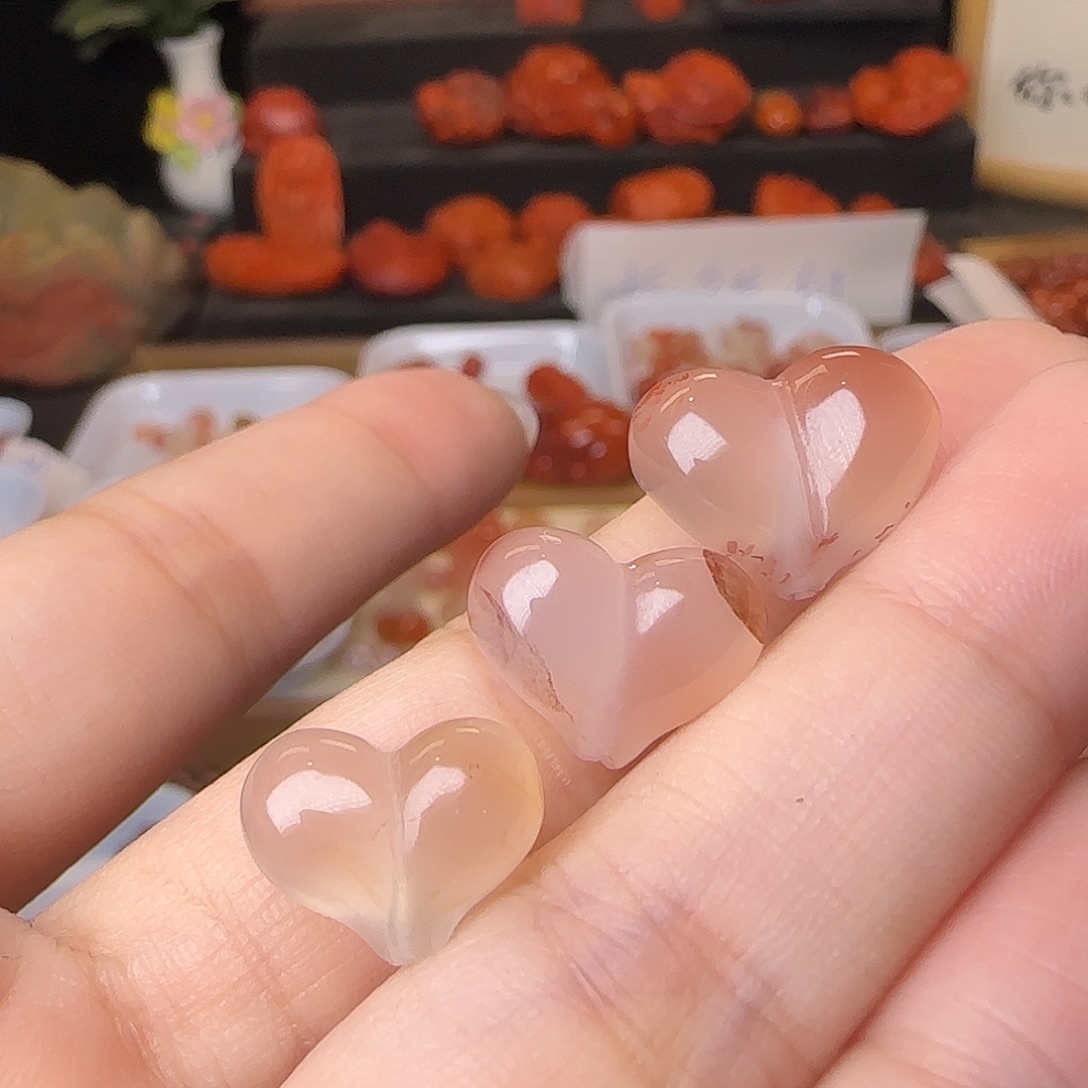 南红玛瑙未镶嵌吊坠(不含链)