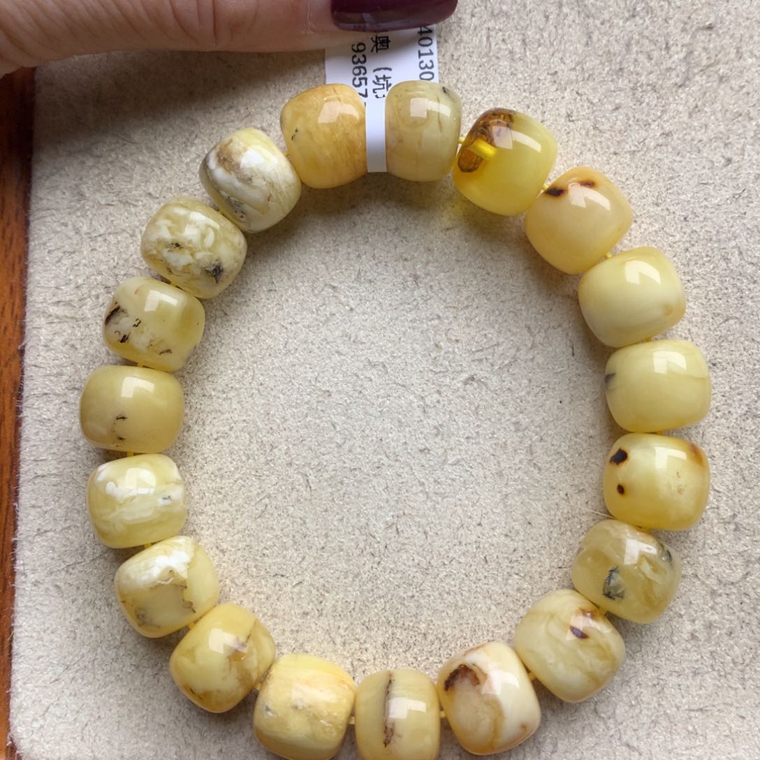 蜜蜡珠宝奇石未镶嵌糖***心18