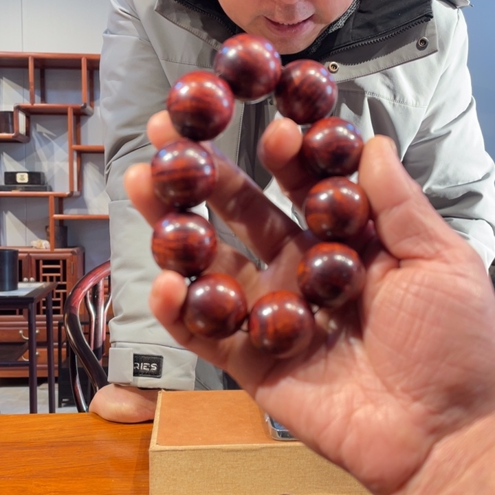 檀香紫檀（小叶紫檀）2.5手串