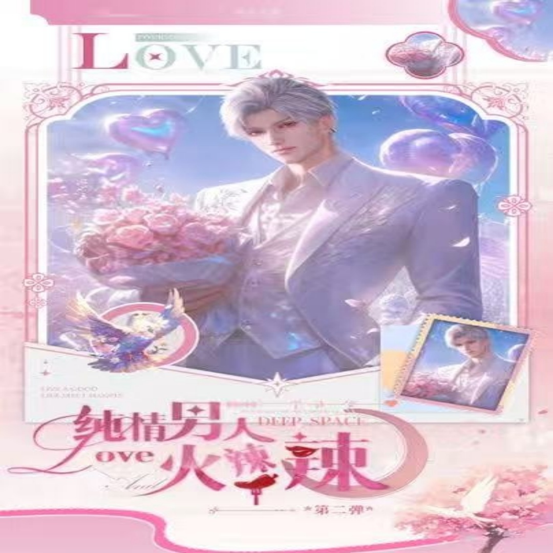 【动态文创】恋与深空纯情男人火辣辣第二弹亚克力工艺色纸盲盒代拆
