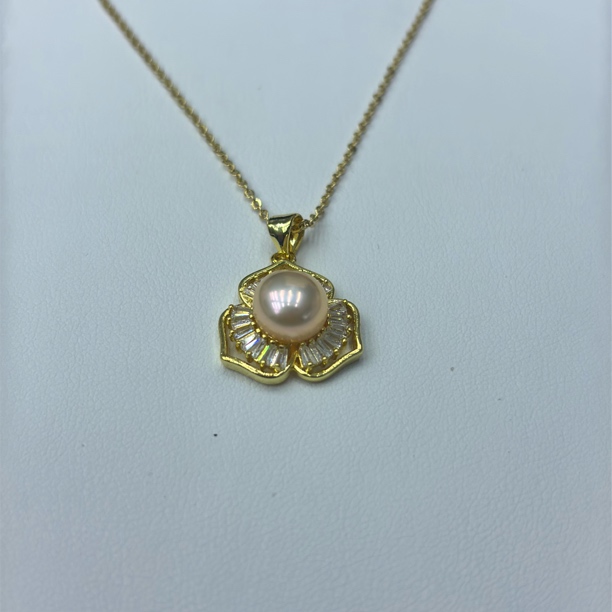 197-花朵珍珠吊坠