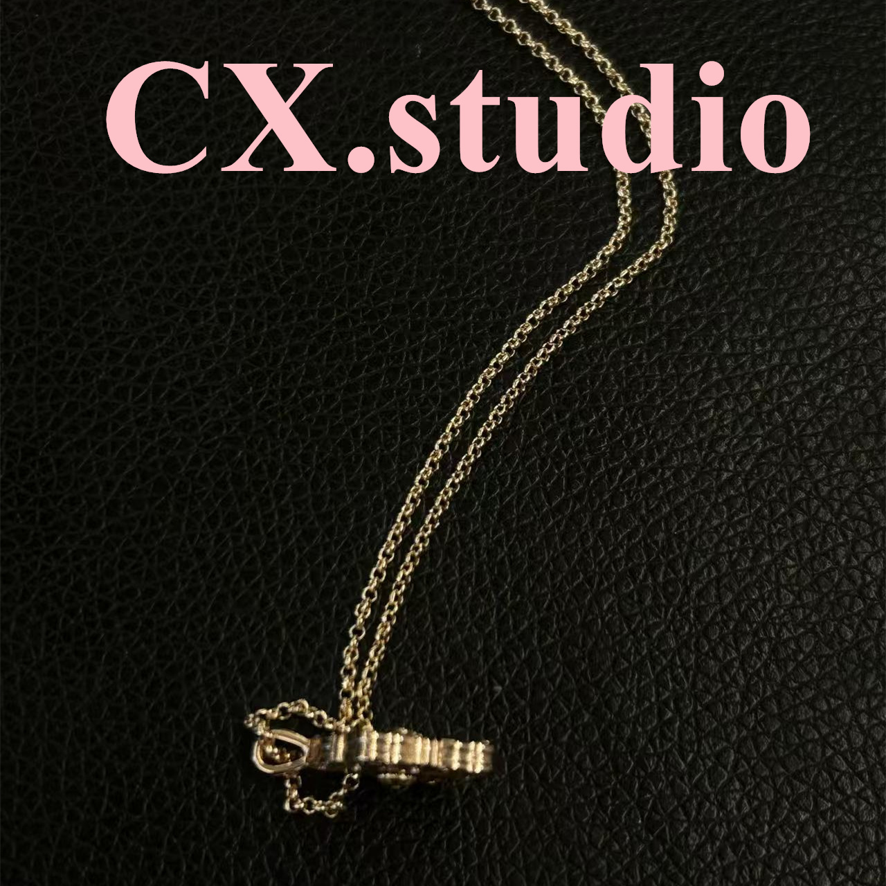 铜合金项链 拉丝项链 3201