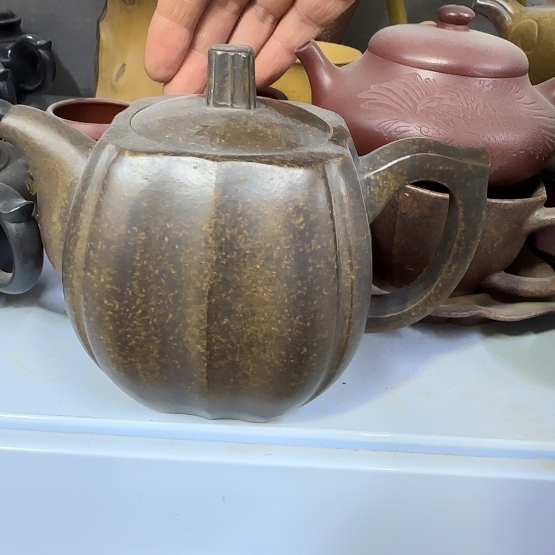 紫砂茶壶宜兴紫砂壶瑕疵处理
