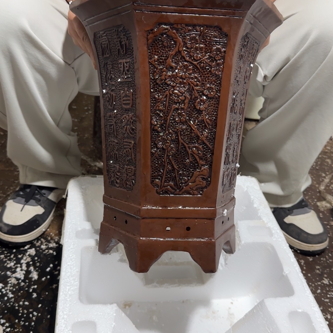 花盆紫砂口径23.30口径