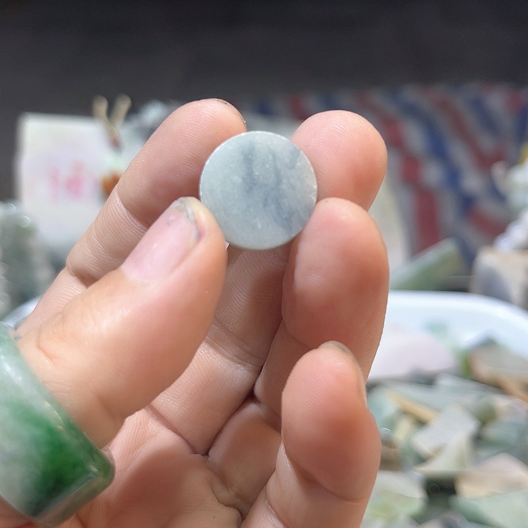 颈饰未镶嵌翡翠翡翠天然翡翠天然翡翠