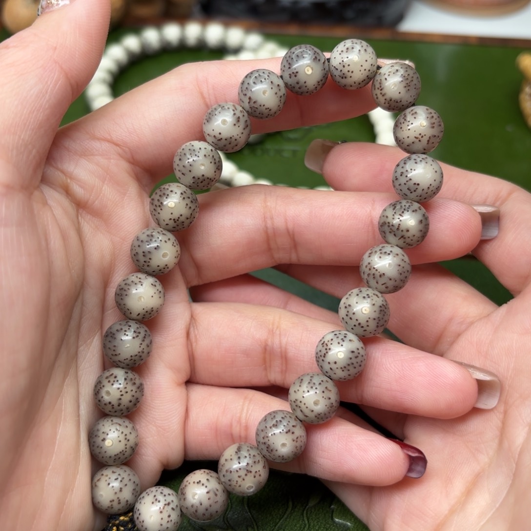 星月菩提手串10mm圆珠手持❗️星点货❗️糯冰料❗️