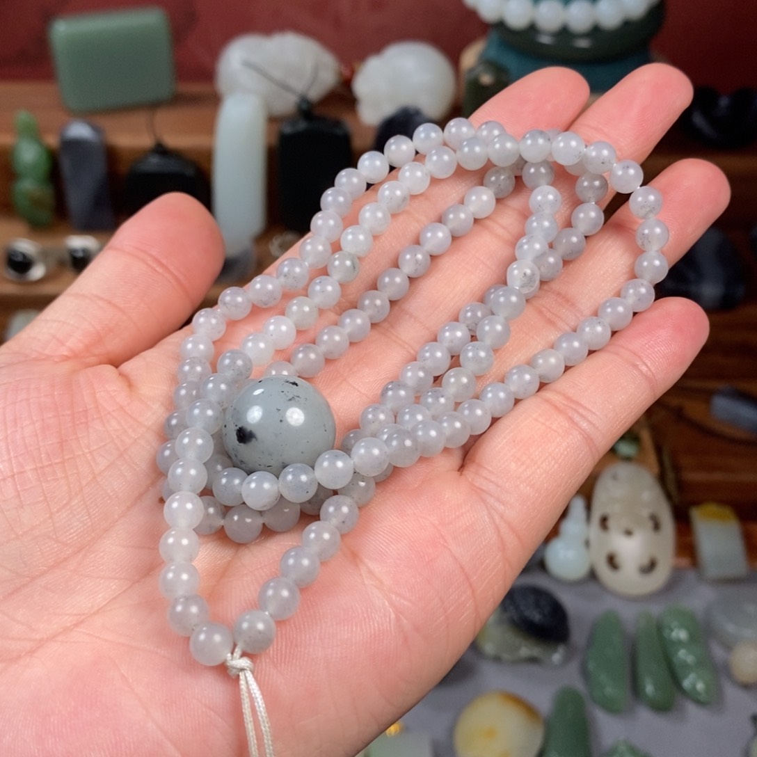 和田玉未镶嵌颈饰L