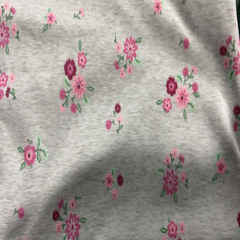 服装面料冬季加厚加绒满印kitty毛绒绒睡衣家居服卫衣