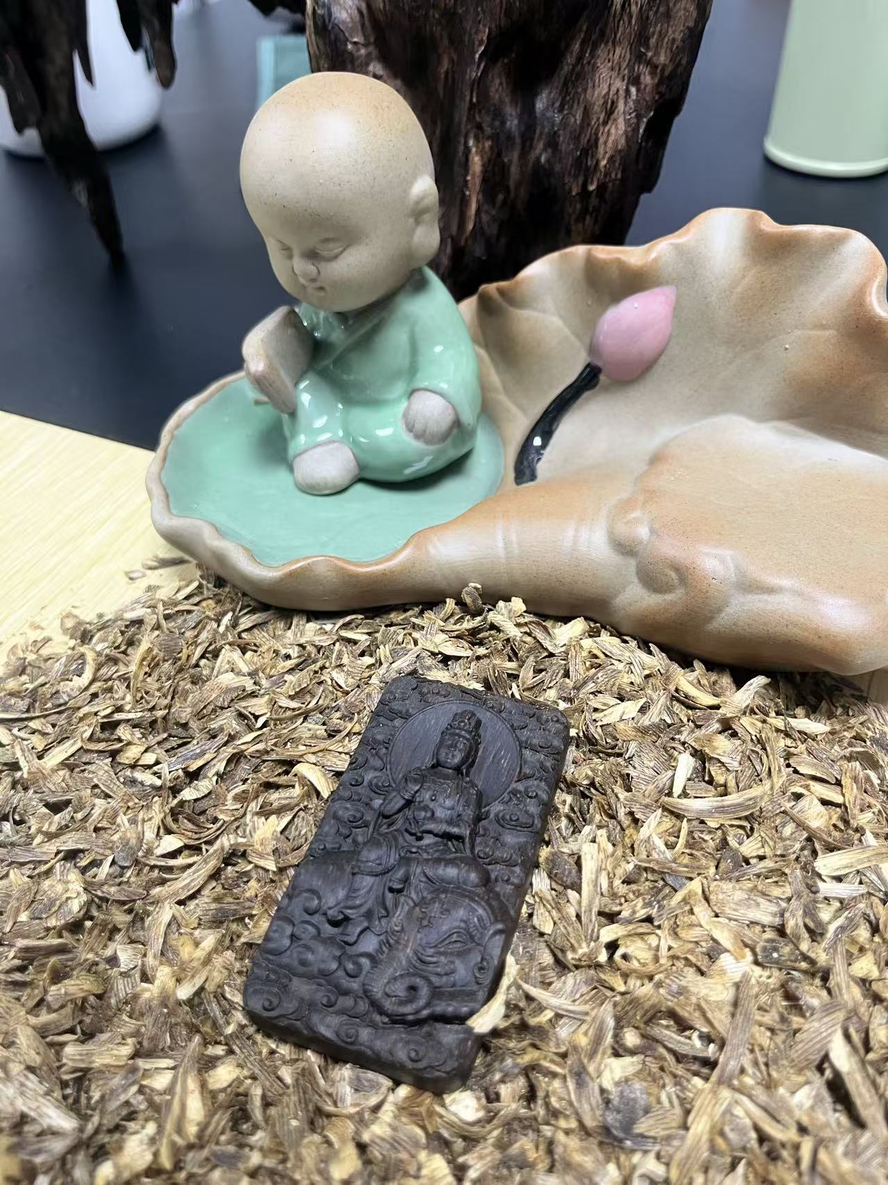 沉香海南沉香平安牌23克+沉香碎屑