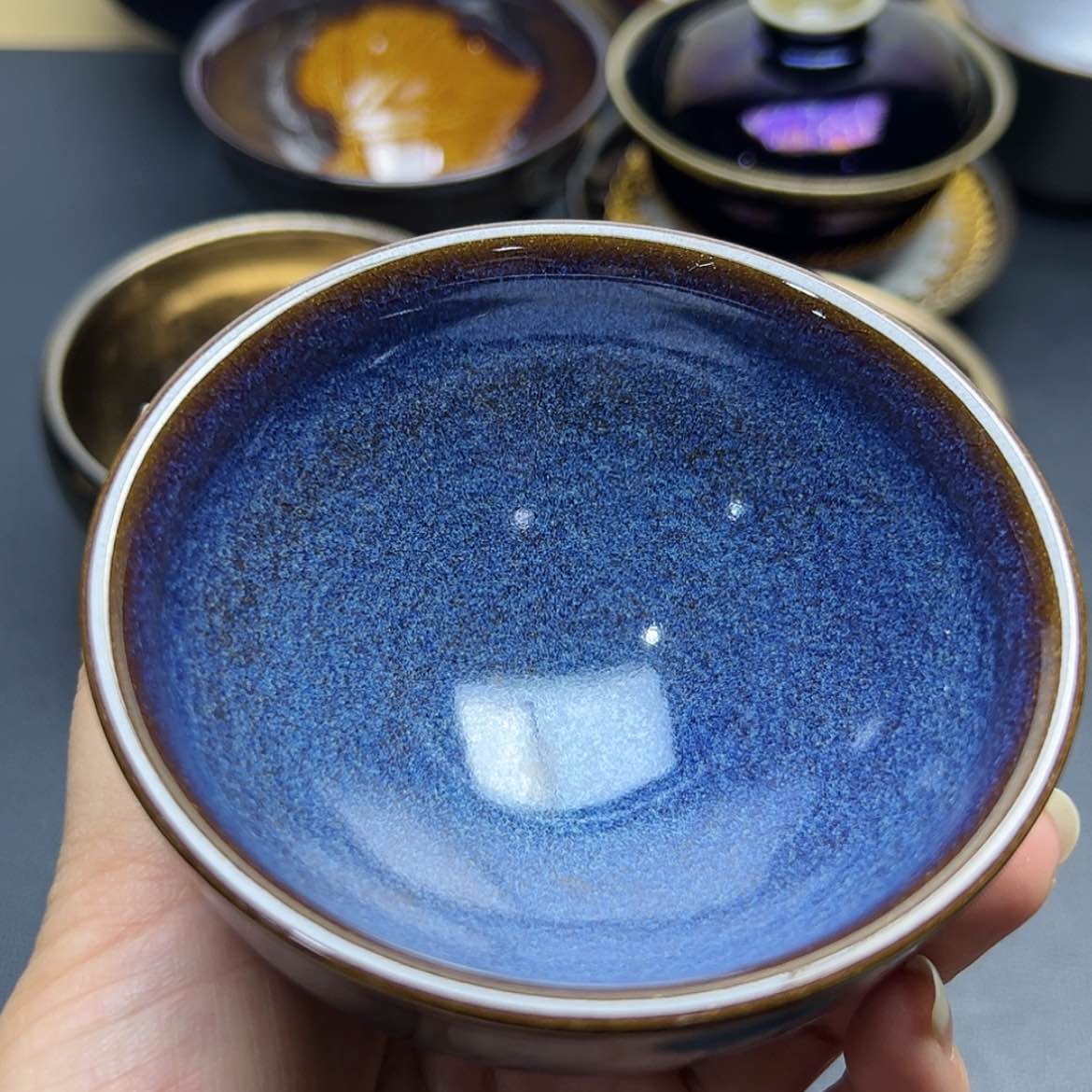 【闪购商品】茶盏建窑建盏主人杯