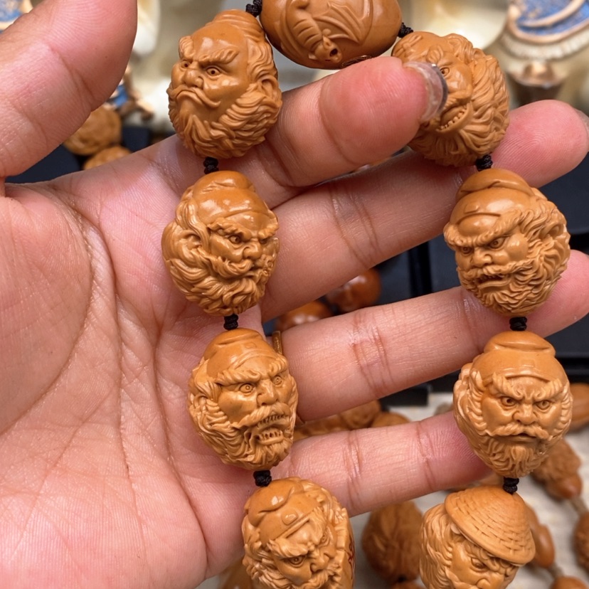 【闪购商品】橄榄核吊坠P****8橄榄手工雕刻工艺