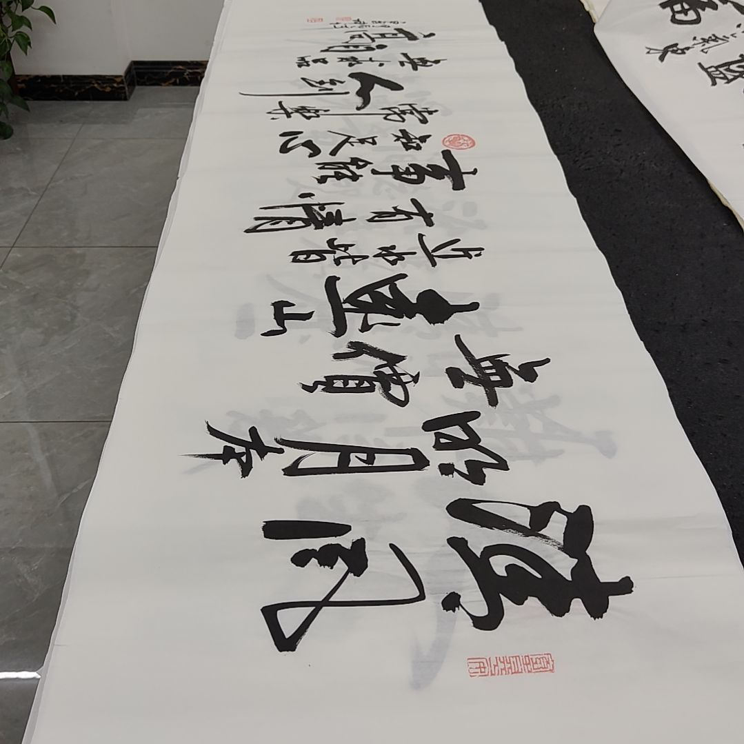 白武坤老师作品一副