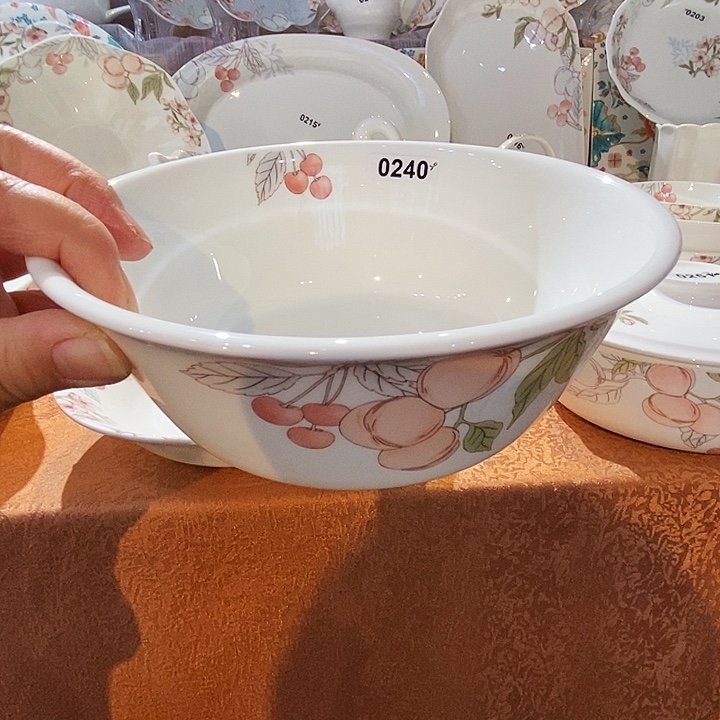 骨质瓷库存产品6.8面碗2