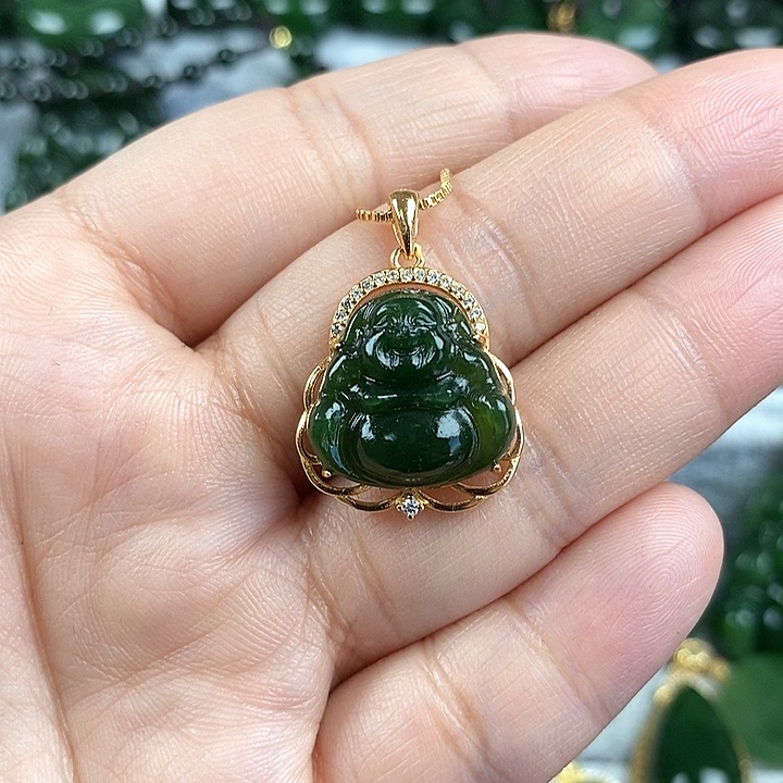 和田玉（碧玉）未镶嵌颈饰