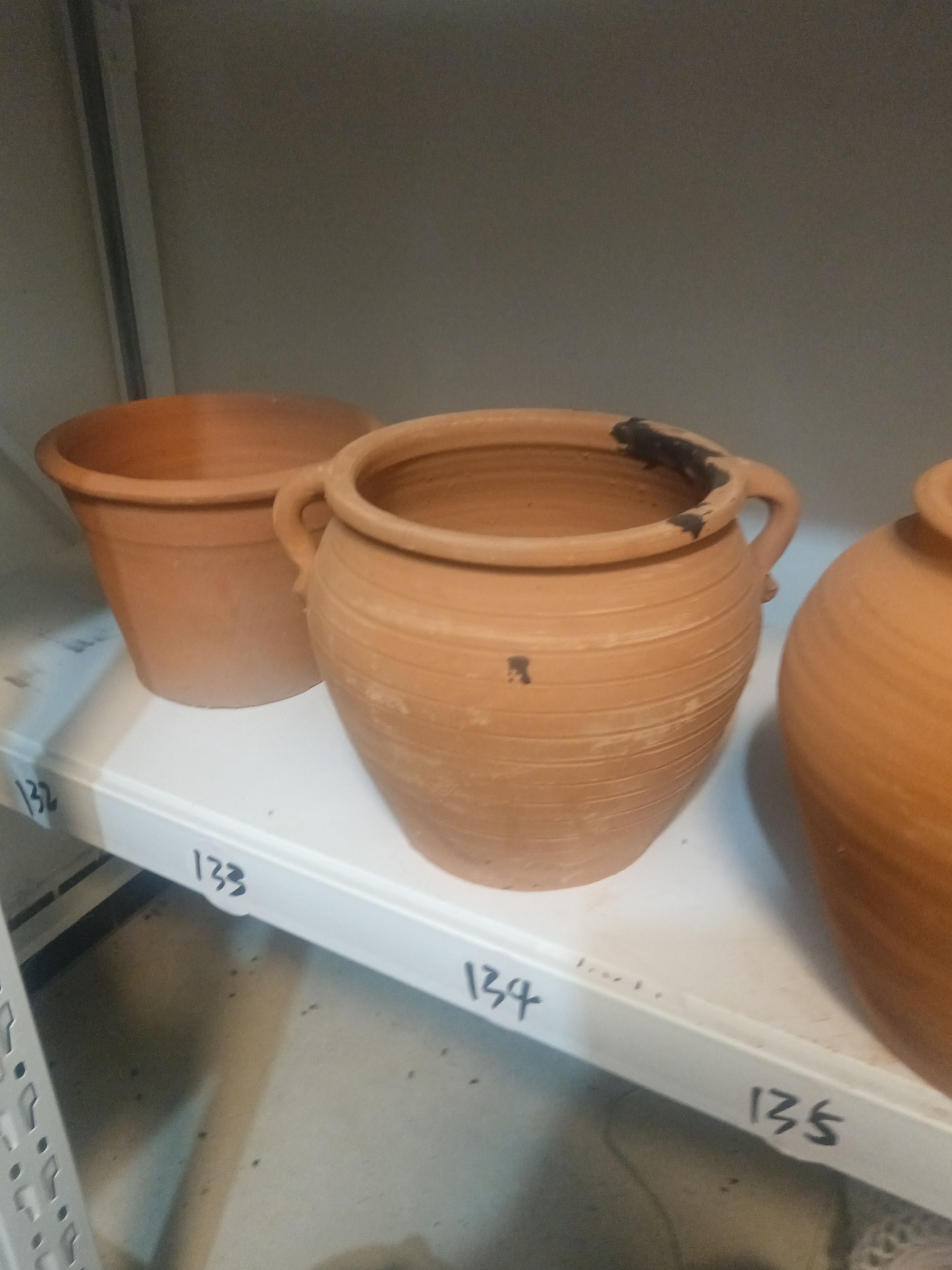 复古手工红陶盆插花土陶罐透气疏水园艺花盆