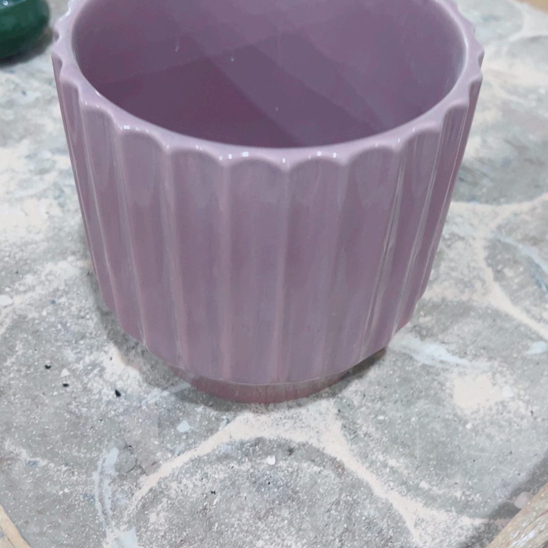 有孔，陶瓷花盆满10米包邮发货