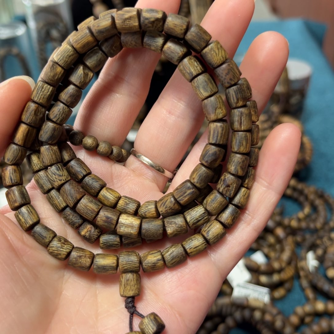 沉香手串张勺子卡6-19克多样性发货一条