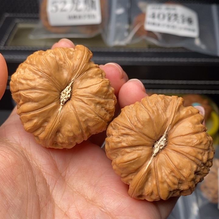 文玩核桃把件45肥底南瓜