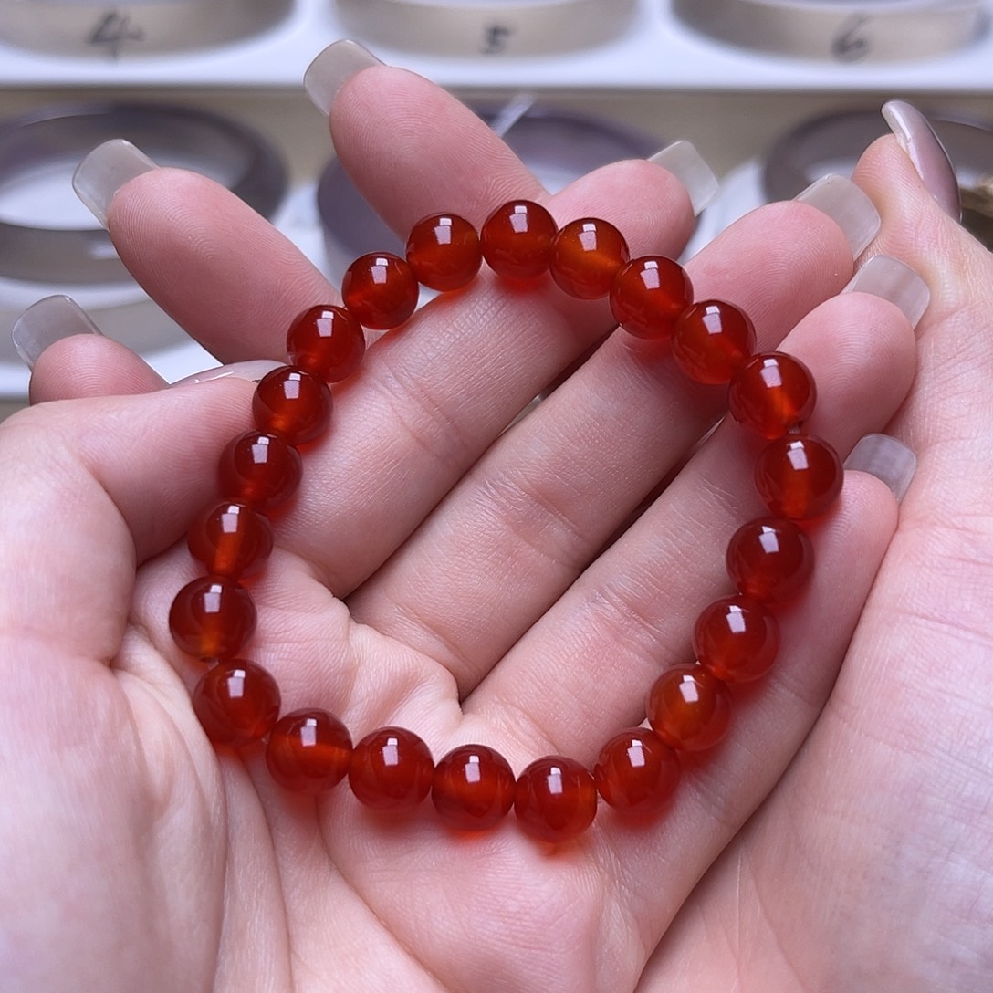 玛瑙/玉髓未镶嵌手串