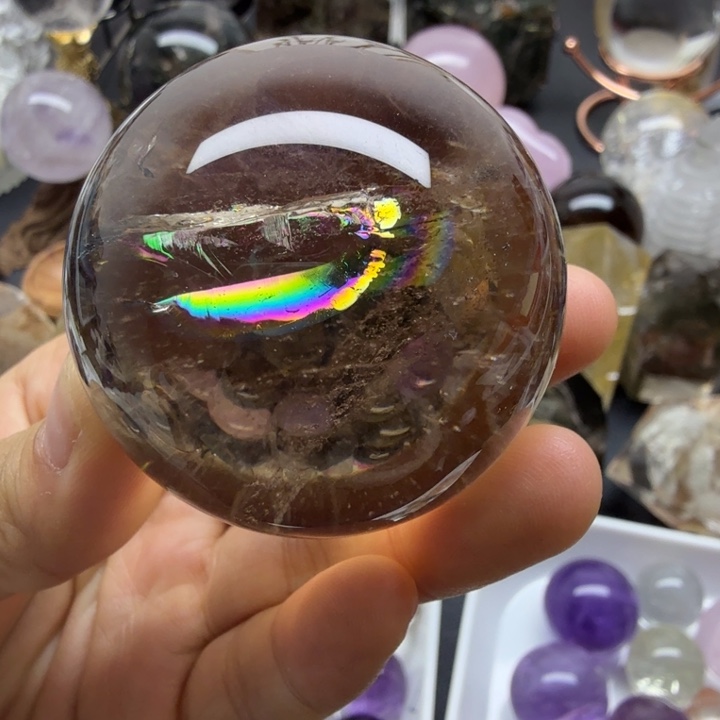 水晶未镶嵌珠宝半成品