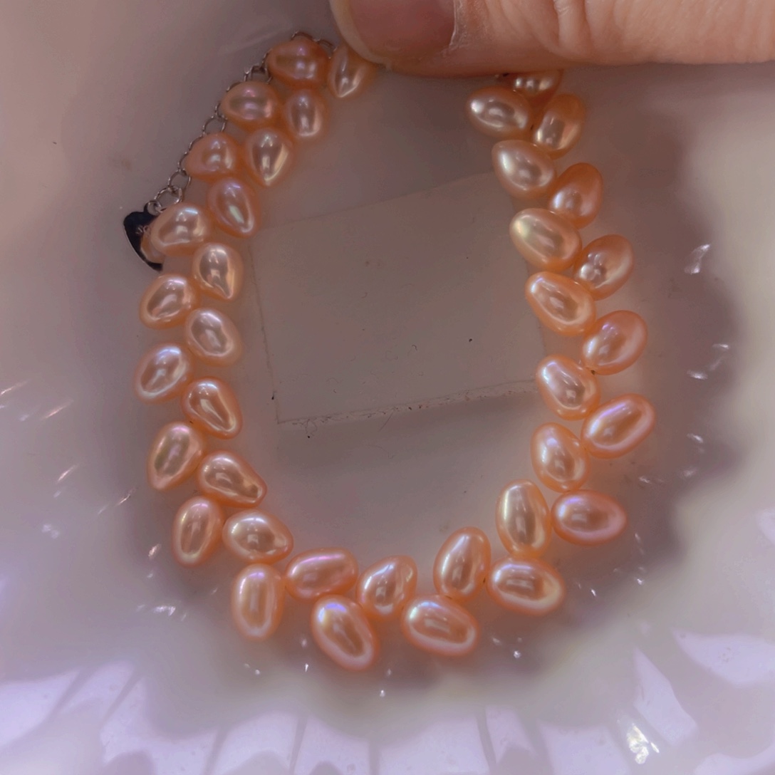 淡水珍珠合金颈饰