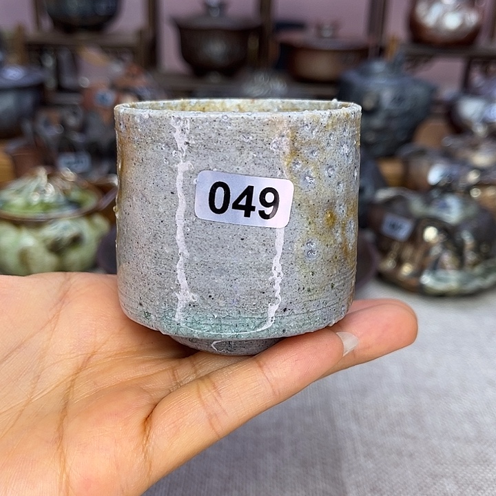 裸柴烧陶瓷手工茶器