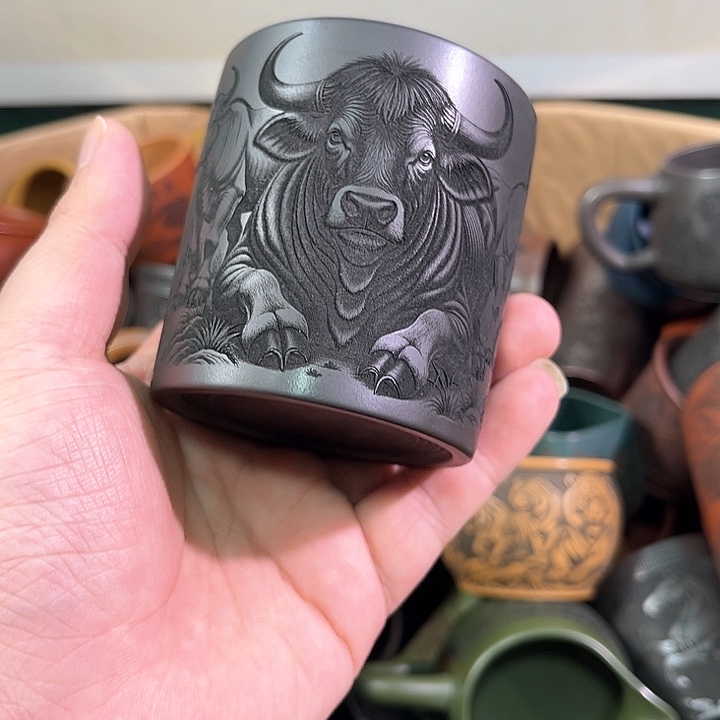 茶杯紫砂全手工紫砂主人杯