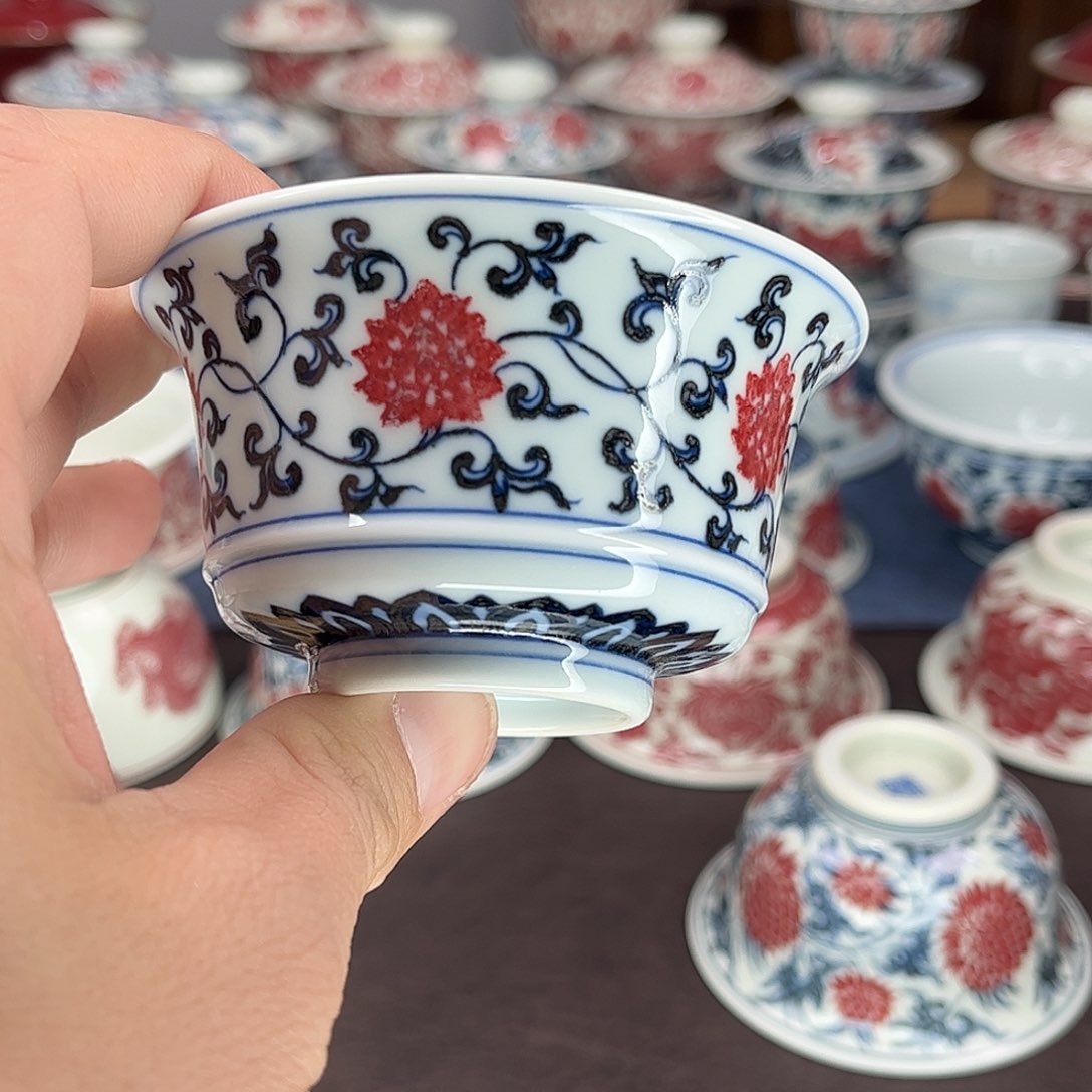 k****l景德镇陶瓷青花釉里红