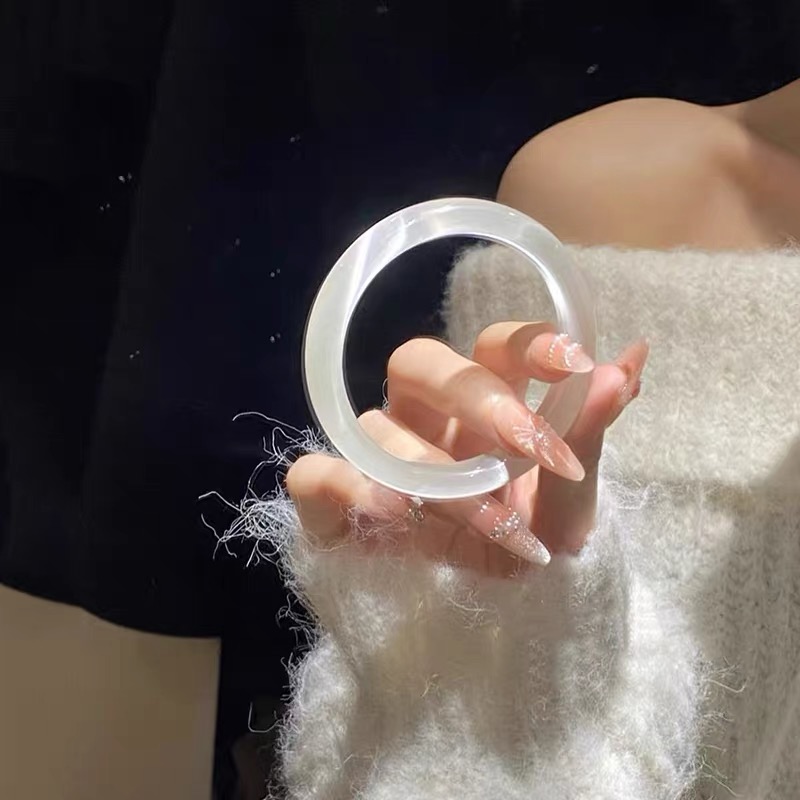 天然辰砂【静芯】精美文玩手镯F-2258