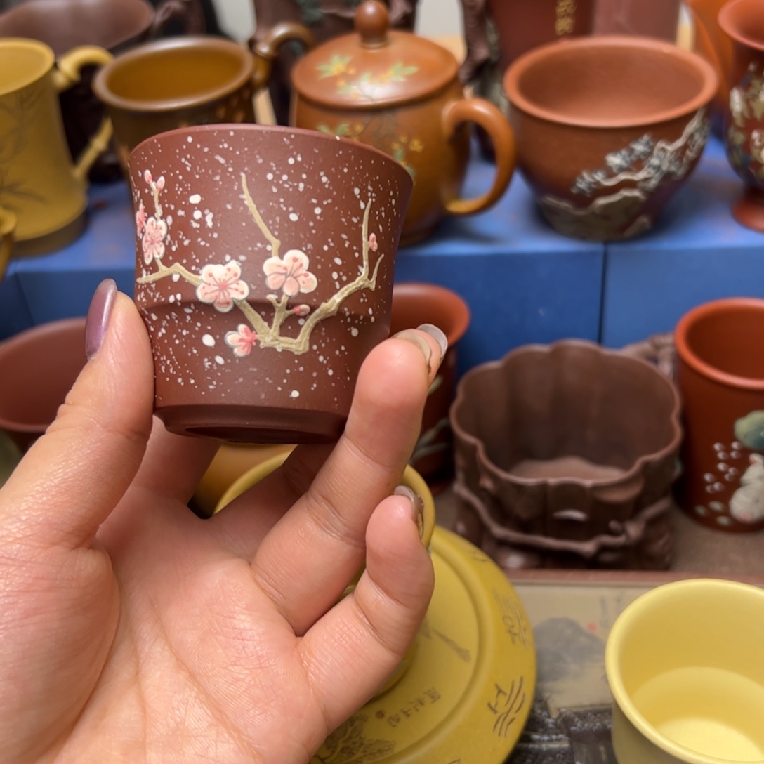 紫砂茶杯紫砂z主人杯