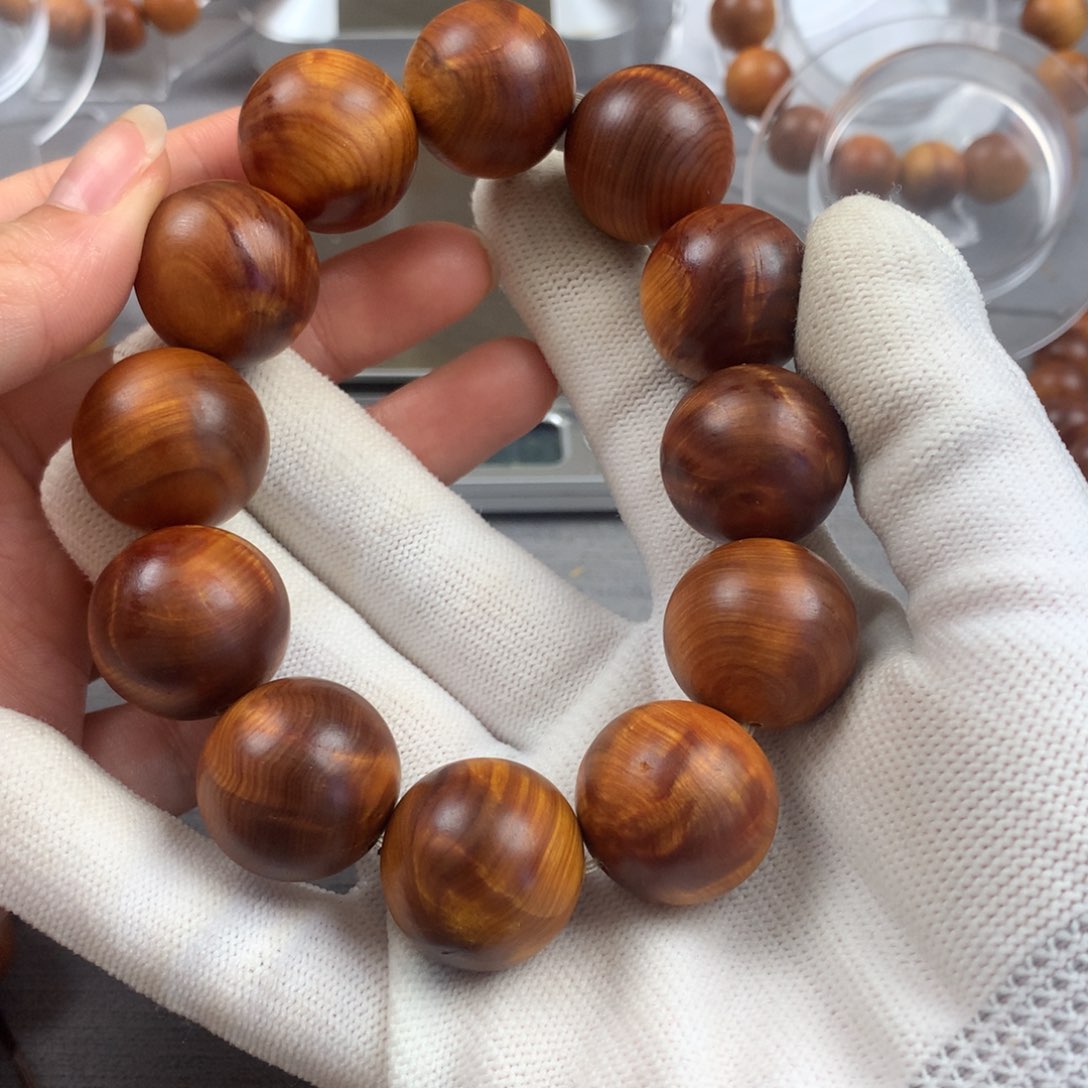 柏木（崖柏）手串/手链2.0瑕