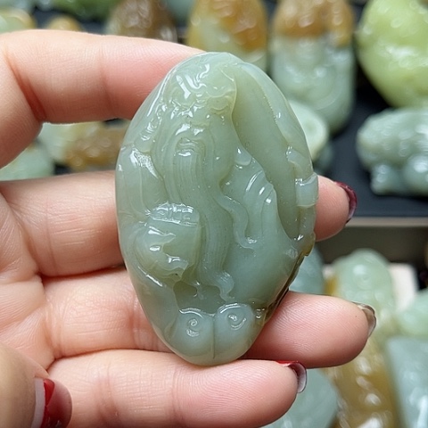 颈饰未镶嵌和田玉