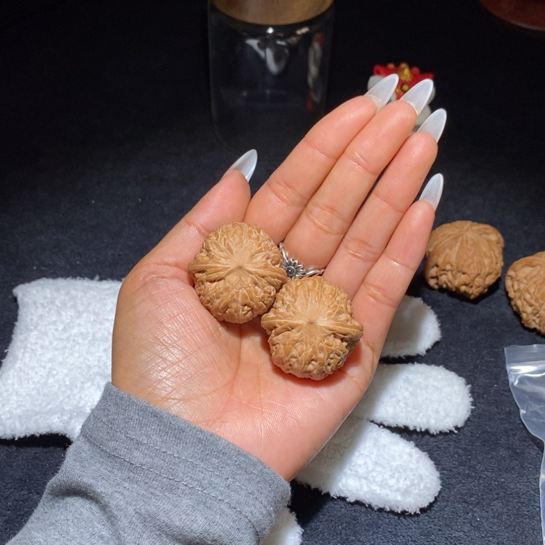 文玩核桃吊坠铁锤35全