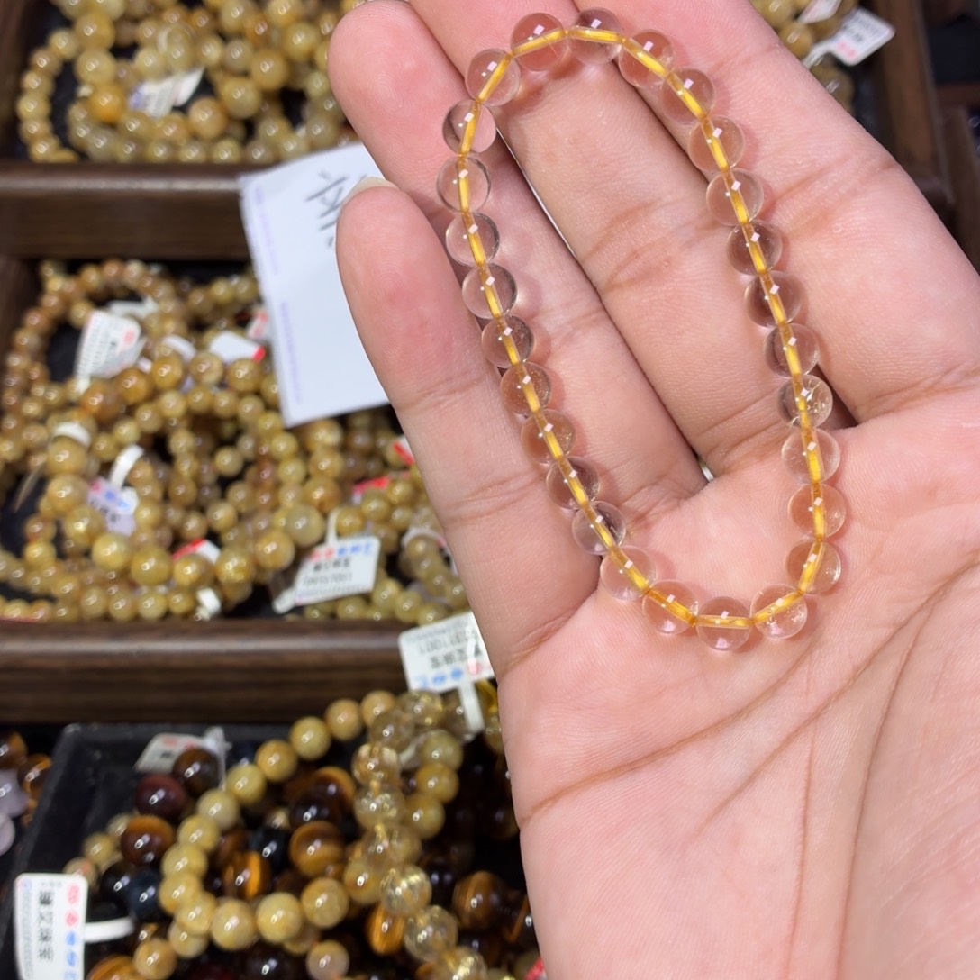发晶未镶嵌手链卡6.8