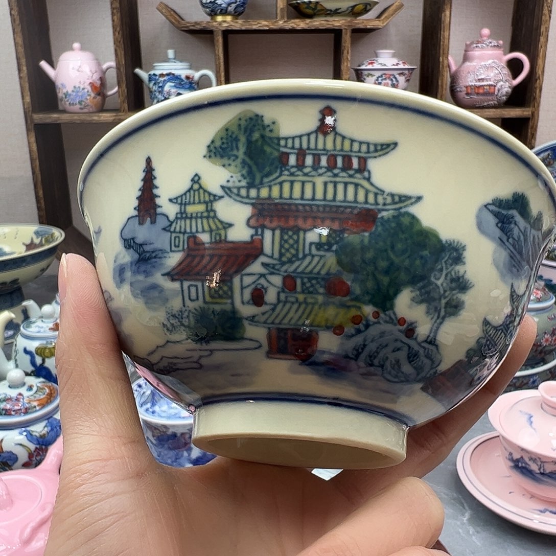 陶摆件景德镇陶瓷567老厂瓷92