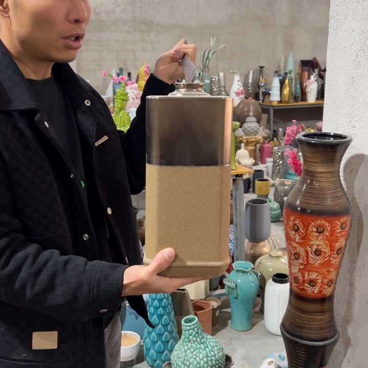 瓶高度33厘米口径4厘米微瑕捡漏
