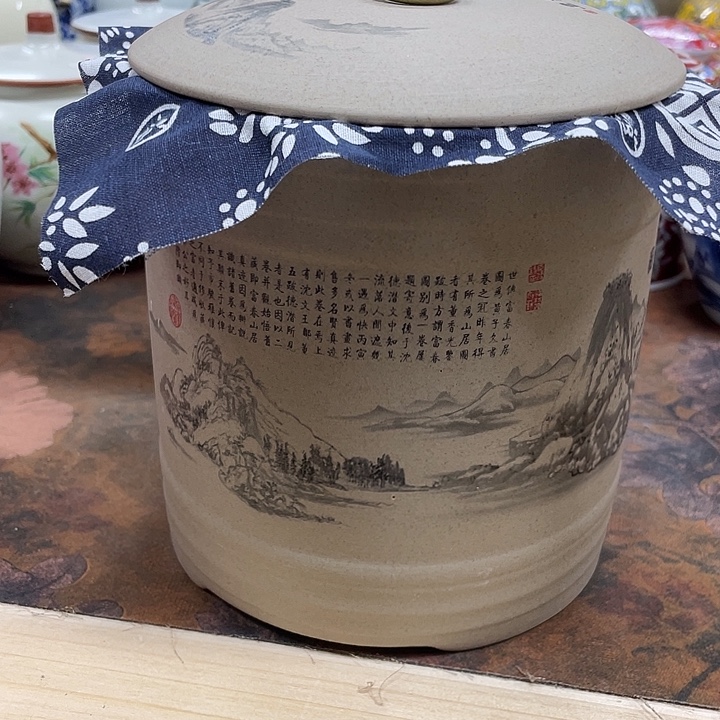 陶瓷罐茶叶罐密封罐储物罐