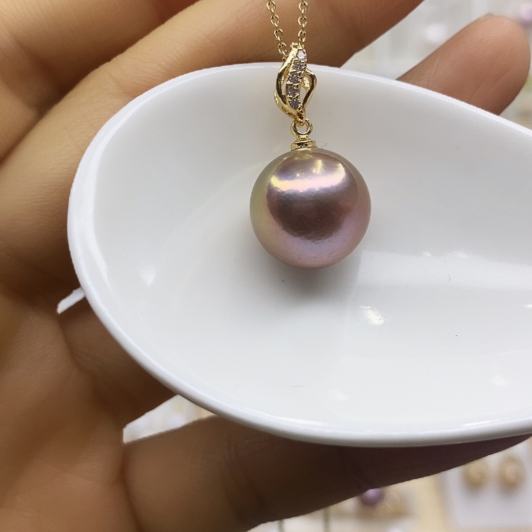淡水珍珠颈饰合金