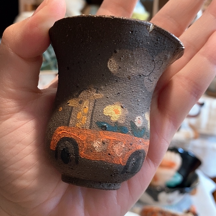 搪瓷小茶杯作家器……