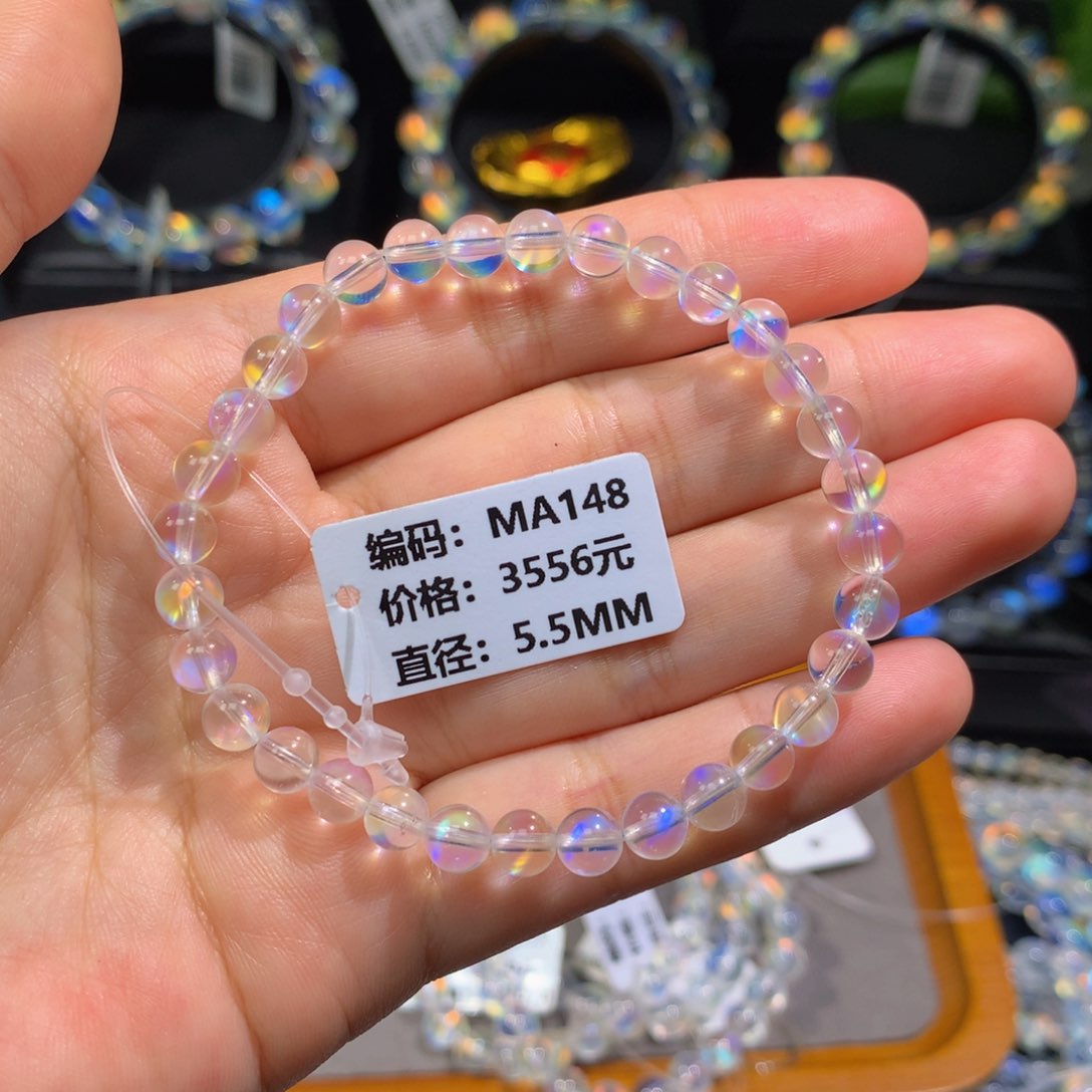 月光石手串未镶嵌你*?MA148#5.5mm
