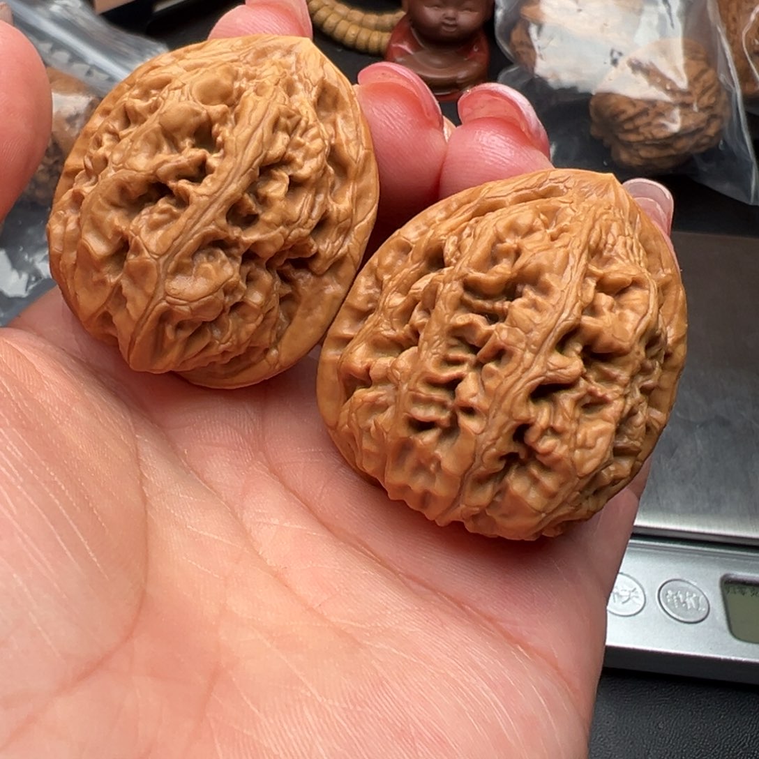 文玩核桃把件凤凰台36