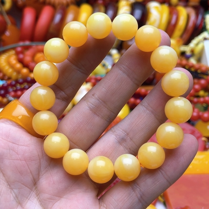 树脂制品78号黄色手串
